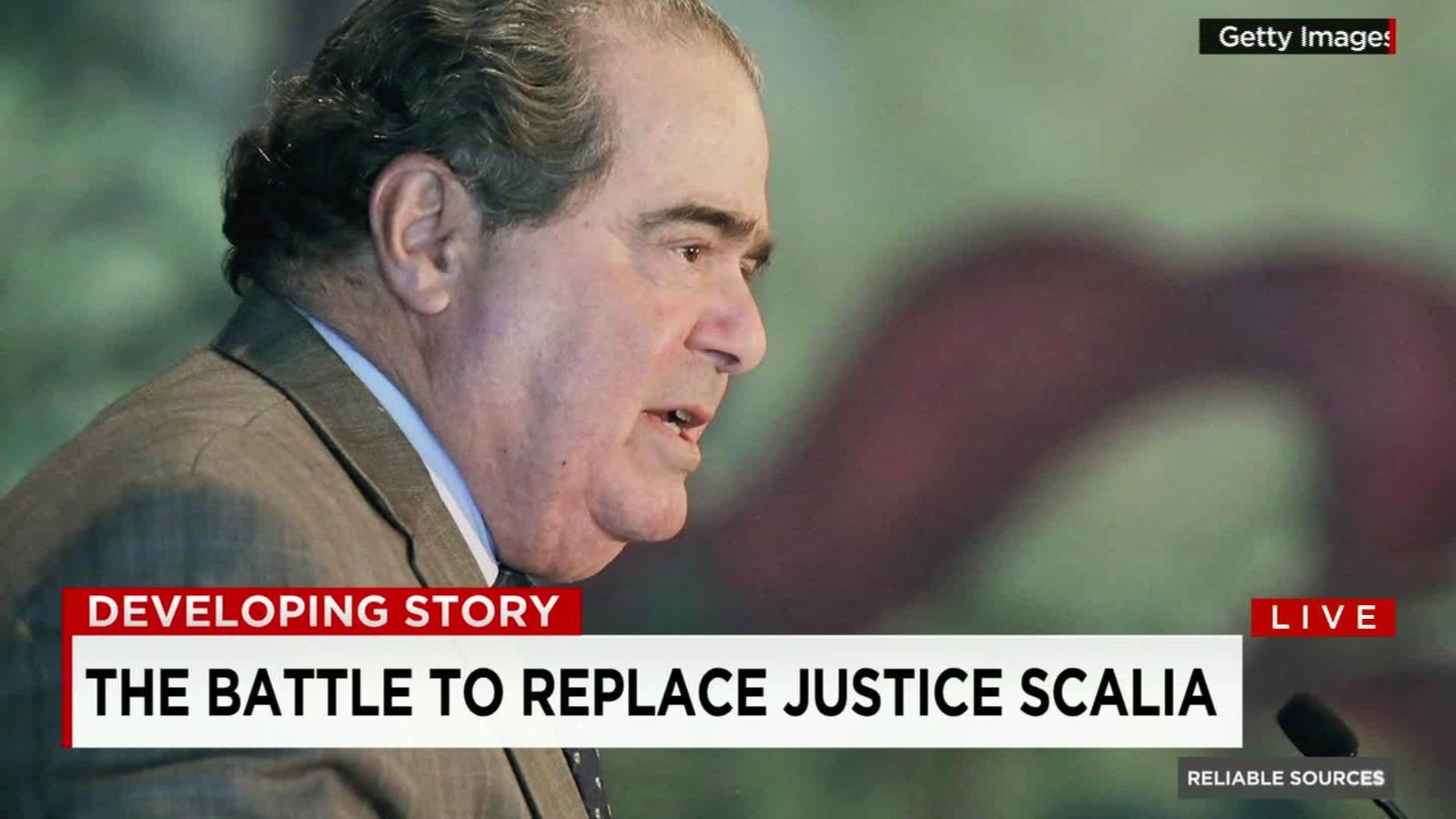 Reactions to Scalia show rising political polarization