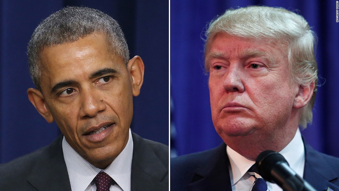 Obama, Donald Trump throw down on trade