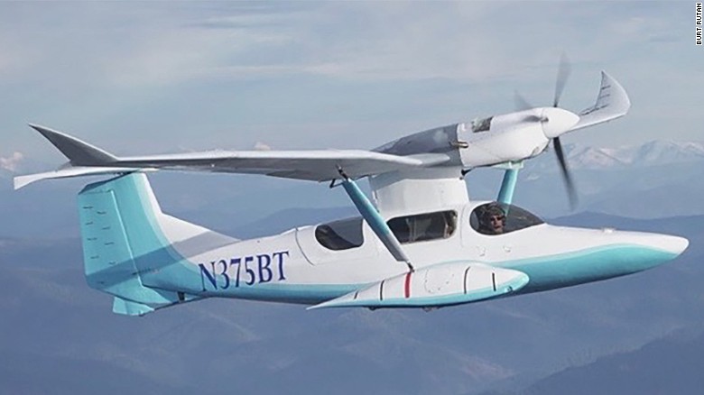 Εφευρέτης και της αεροπορίας θρύλος Burt Rutan έχει αναπτύξει το SkiGull, ένα αμφίβιο υδροπλάνο με αναδιπλούμενη σκι.