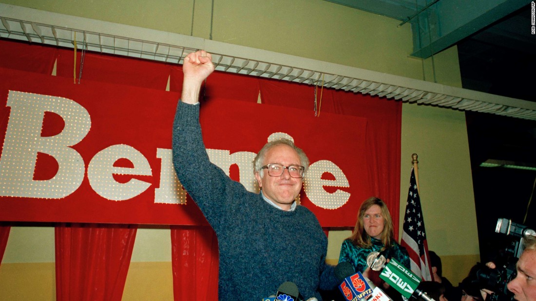 In 1990, Sanders defeated U.S. Rep. Peter Smith in the race for Vermont's lone House seat. He won by 16 percentage points.