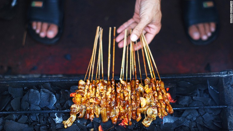 Most underrated part of great satay? The stick. 