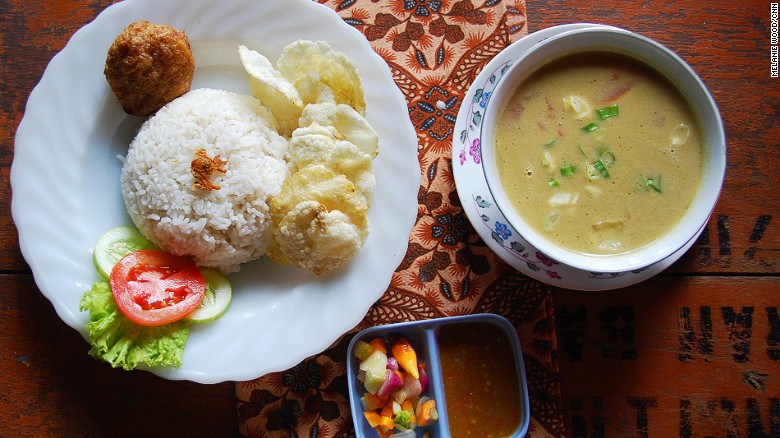 One of Indonesia&#39;s favorite comfort foods, soto is a traditional meat soup comprises of ingredients that vary across the country.