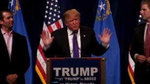 Donald Trump&#39;s Nevada caucuses speech