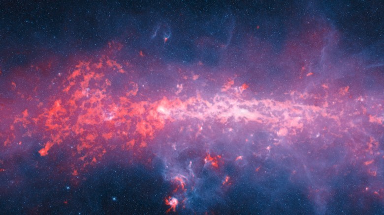 A &lt;a href=&quot;http://www.eso.org/public/news/eso1606/&quot; target=&quot;_blank&quot;&gt;new map of the Milky Way&lt;/a&gt; was released February 24, 2016, giving astronomers a full census of the star-forming regions within our own galaxy. The APEX telescope in Chile captured this survey.