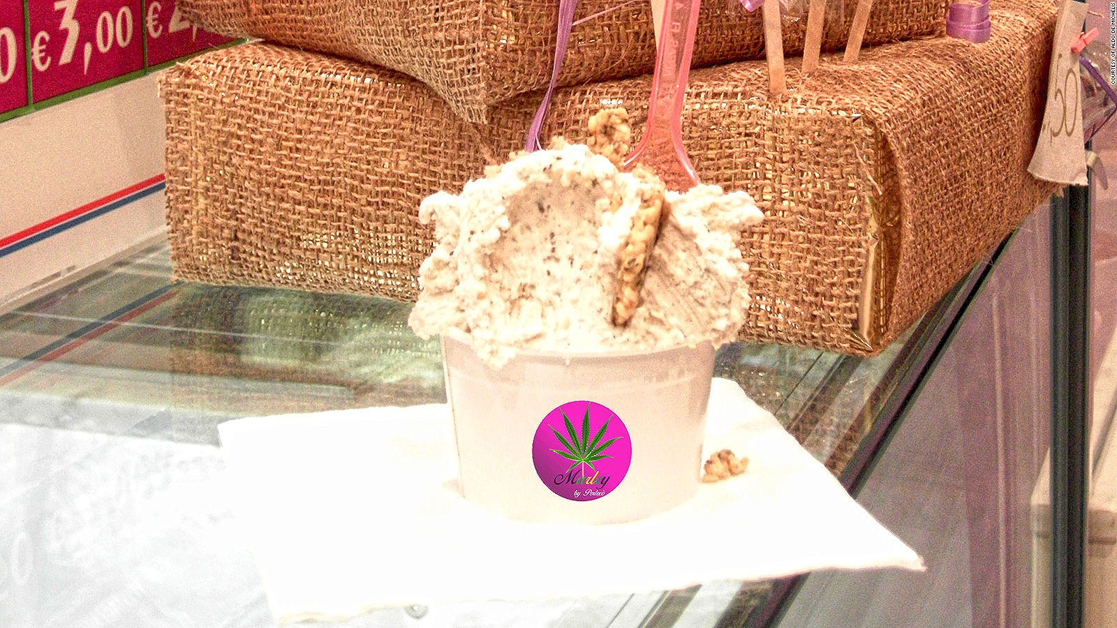The flavor is named after Bob Marley. Probably not because the reggae legend loved gelato.