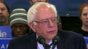 Bernie Sanders blasts Hillary Clinton's Wall Street ties