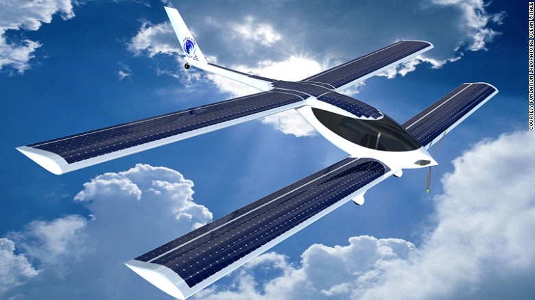 Frenchman Raphael Dinelli hopes to make the world&#39;s first zero-carbon flight across the Atlantic, in a hybrid aircraft called the Eraole. 
