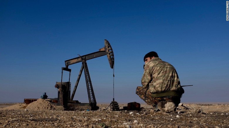 Kurds have been battling with ISIS over control of oil fields in Iraq and Syria.