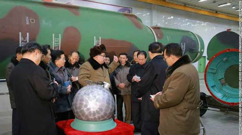 North Korea claims to have nuclear warheads that can fit on missiles