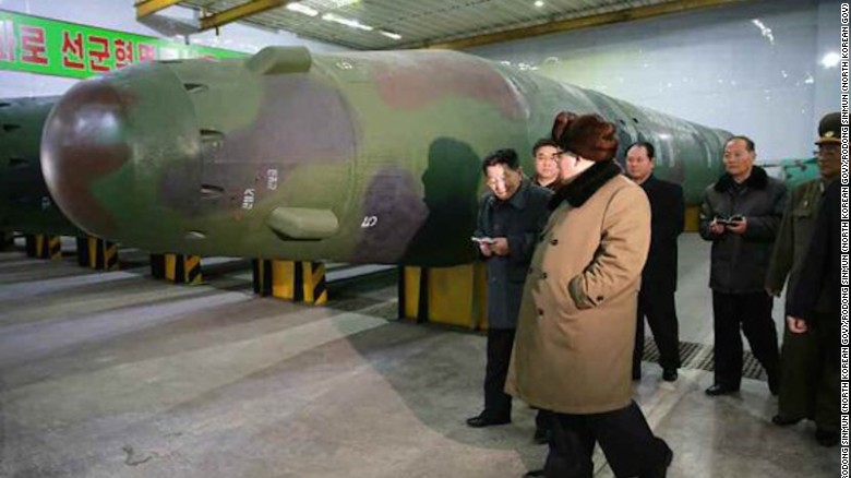 KCNA claims that Kim has visited a facility where warheads had been made to fit on ballistic missiles. CNN cannot independently verify the images accompanying the story. 