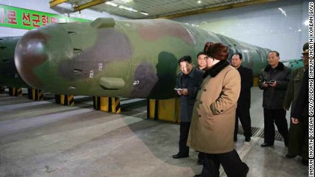 KCNA claims that Kim has visited a facility where warheads had been made to fit on ballistic missiles. CNN cannot independently verify the images accompanying the story. 