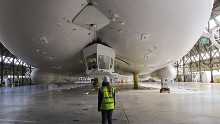 The current Airlander design was unveiled to the public, fully assembled, for the first time on March 21.