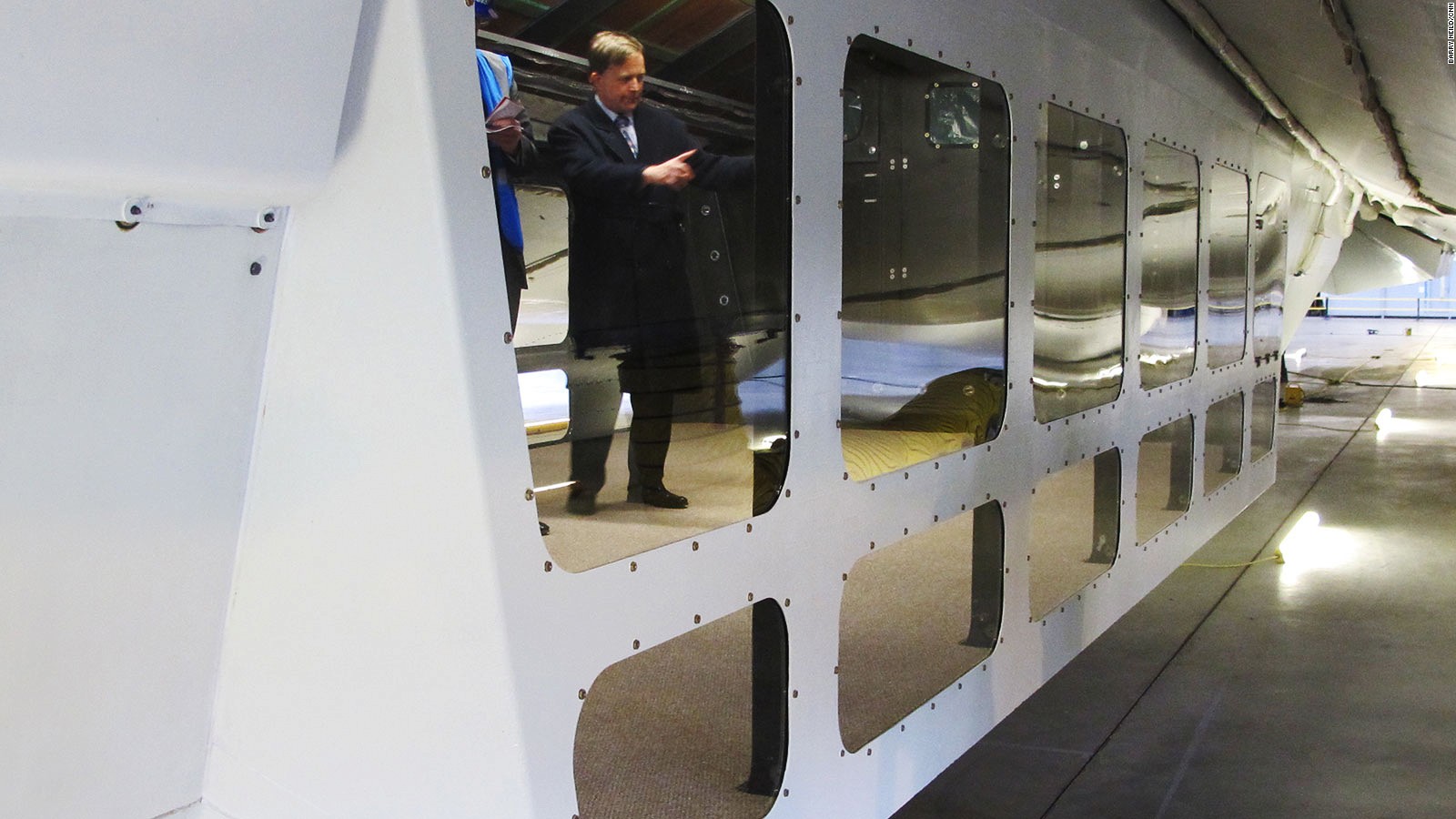 Airlander's creators say it could carry people for safaris in its windowed lounge.