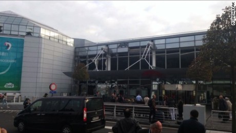 Brussels airport rocked by explosions