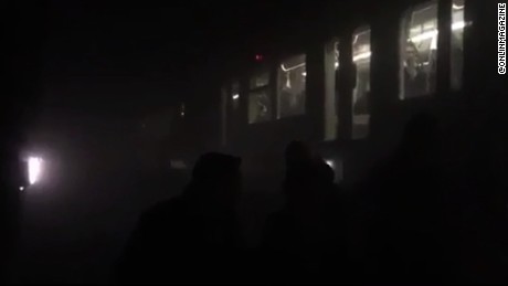 Subway witness: We fled through smoke