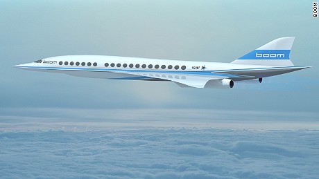 The Boom supersonic plane 