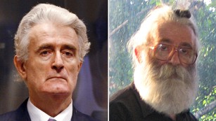 Radovan Karadzic used a disguise of a beard and glasses while in hiding.