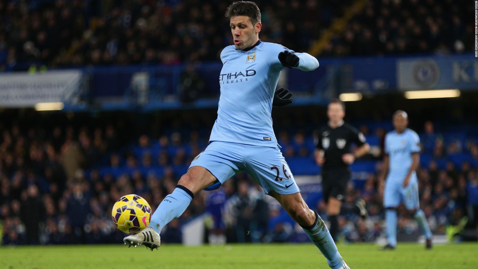 Martin Demichelis joined Manchester City in 2013.