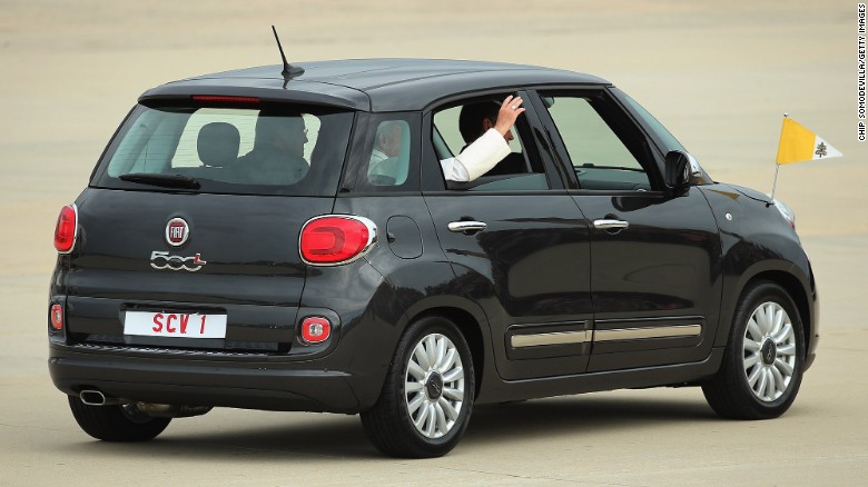 PopeMobile! Car used for transportaion by pope Francis in NYC sells for $300,000.