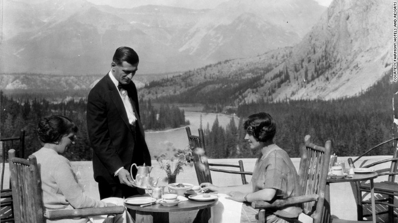 The Banff Springs hotel has been pampering guests for more than a century.