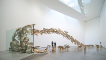 "Head On", 2006, displayed at Guggenheim Museum Bilbao, 2009.