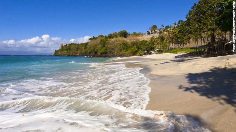 This beach is accessible only through a rough and rocky path, but the effort is worth it. You&#39;ll practically have the white sand, coconut trees and turquoise water to yourself. 