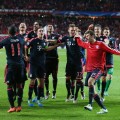 Bayern celebrates