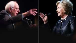 Balancing act: Clinton outreach to Sanders&#39; supporters 