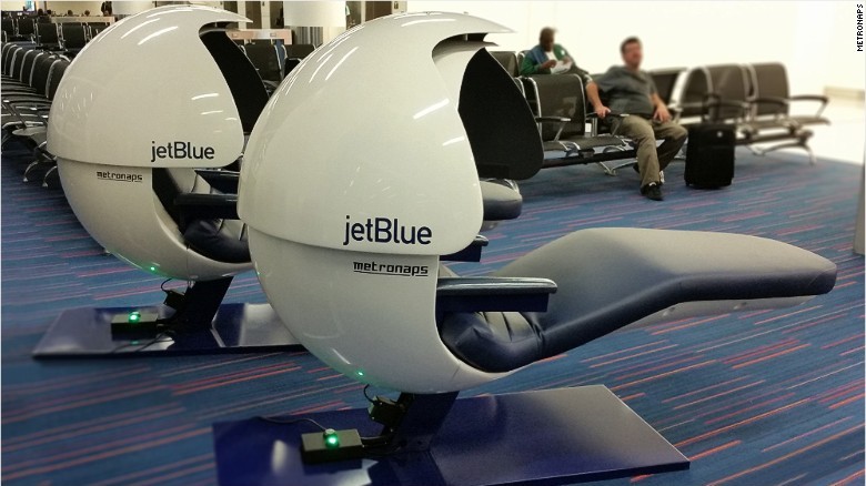 CNN's Richard Quest flew from L.A. to New York on JetBlue during his round-the-world trip on budget airlines. Of the carriers he used, he said that &quot;JetBlue has the best food and the most freebies: Wi-Fi, basic TV and a snack zone.&quot;&lt;br /&gt;