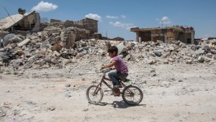 New film shows Syria&#39;s war through the eyes of children 