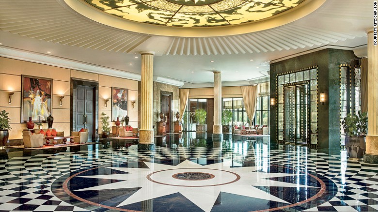 Bahrain bling: The Ritz-Carlton in Muscat.