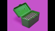 A box full of bullets.