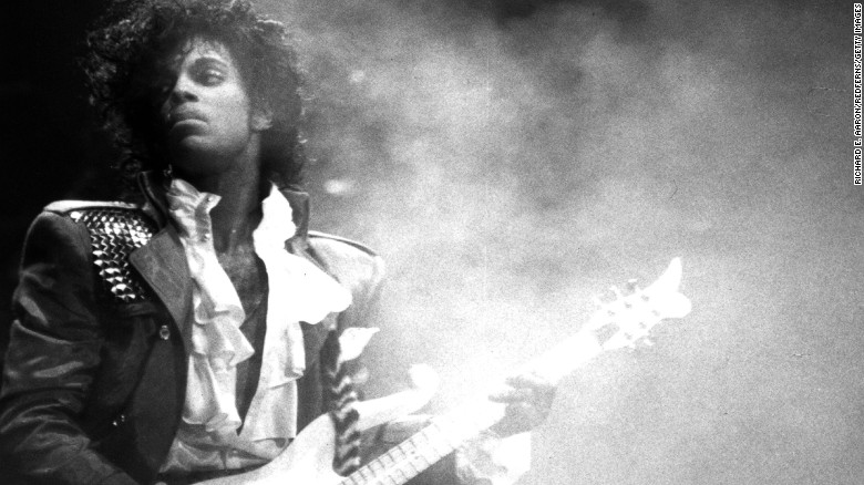 Singer and songwriter Prince performs onstage during his Purple Rain Tour in 1984. The artist, who pioneered &quot;the Minneapolis sound&quot; and took on the music industry in his fight for creative freedom, &lt;a href=&quot;http://www.cnn.com/2016/04/21/entertainment/prince-estate-death/index.html&quot; target=&quot;_blank&quot;&gt;died&lt;/a&gt; Thursday, April 21, at age 57.