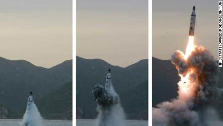 North Korea fires submarine-based ballistic missile: South Korea 