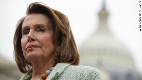 Pelosi mocks Trump's debate performance -- and his hair