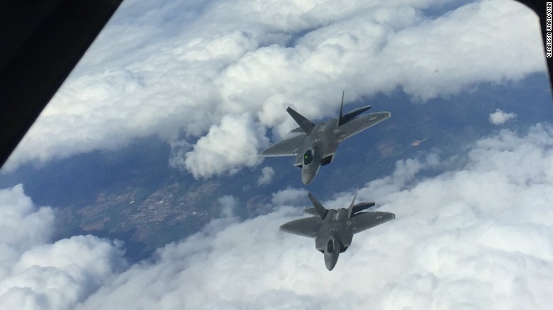 After recent sabre-rattling and close encounters between Russian and US military assets, the US has announced its biggest ever deployment of F22 aircraft to a European country. Twelve of the fighter jets are now at RAF Lakenheath in England, and two of them travelled to a strategically-important Black Sea base in Romania. 