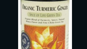 Republic of Tea organic turmeric ginger green tea recalled