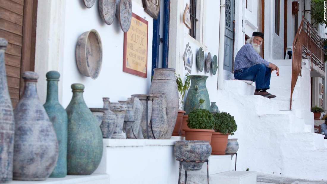 The slower pace on the Greek islands attracts visitors from Athens, and around the world, in droves.