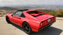 A similar Ferrari 308 model became famous in the 1980s in the TV detective series, "Magnum P.I." starring Tom Selleck. Cue the theme music!