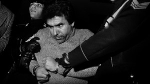 Notorious mafia boss Leoluca Bagarella's arrest. Palermo 1980.