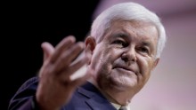 Former speaker of the House Newt Gingrich