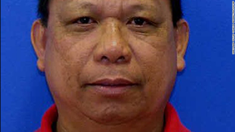 This photo provided by the Maryland Motor Vehicle Administration shows Eulalio Tordil. A manhunt was under way May 6, 2016, after authorities said they were looking into whether three fatal shootings in the Washington area were connected. The first shooting occurred May 5 at a high school. The second occurred in a mall parking lot and the third happened minutes later at a nearby shopping center. Police have identified the school shooting suspect as Tordil, an employee of the Federal Protective Service, which provides security at federal properties. (Maryland Motor Vehicle Administration via AP)