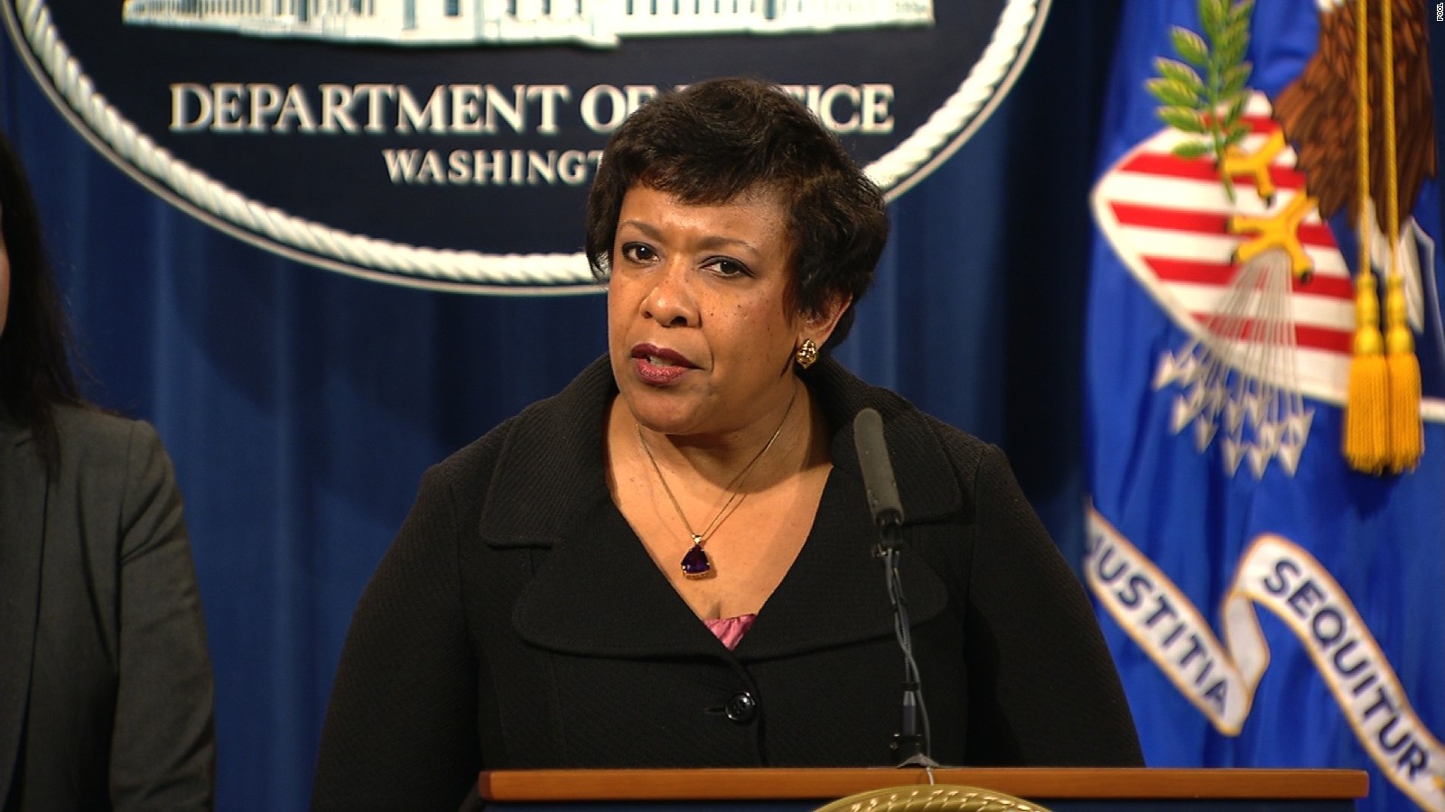Loretta Lynch's North Carolina bathroom bill statement