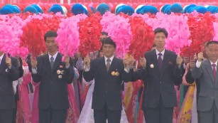 Parades mark close of North Korea congress