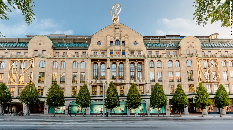 Sweden&#39;s first luxury department store is also a pioneer in the country&#39;s fashion and culture scenes. It was the first place to sell Barbie dolls and jeans in Sweden.