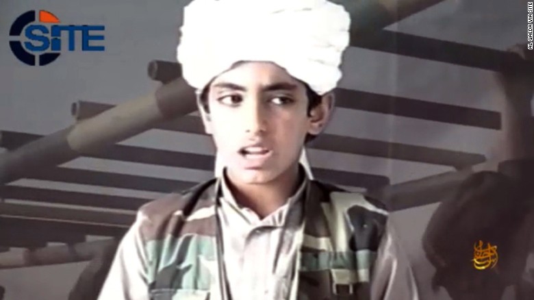 Hamza Bin Laden, Osama Bin Laden&#39;s son.