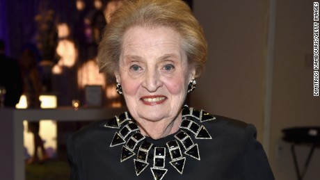 Albright: Trump, Putin 'on the same page'