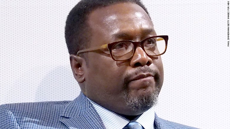 Actor Wendell Pierce was arrested, booked and released on Saturday, police said. 