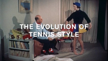Conservative to cool: How tennis style found its form