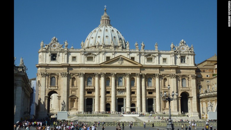 St. Peter&#39;s Basilica is the world&#39;s second-largest Christian church and one of the most notable examples of Italian Renaissance architecture. The dome of the basilica was designed by Michelangelo and is 400 feet tall and 138 feet in diameter. 